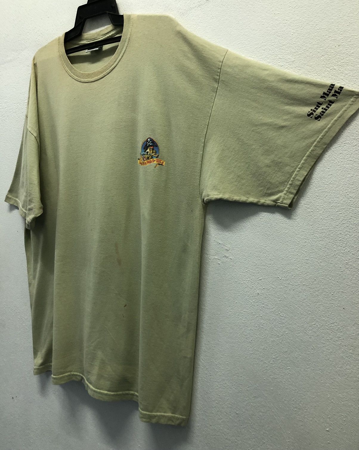 Caribbean Caribbean Soul Skull Dig Gery Dead Men Wag No Tails T-Shirt Size US XXL / EU 58 / 5 - 6 Thumbnail