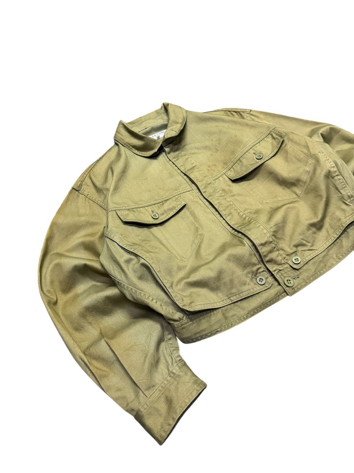 Marithe + Francois Girbaud Vintage 80s Marithe+Francois Girbaud Boxy Bomber Jacket Size US S / EU 44-46 / 1 - 3 Thumbnail