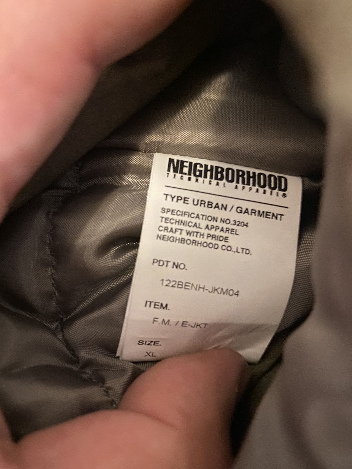 Neighborhood Neighborhood F.M. E-JKT Size US XL / EU 56 / 4 - 13 Thumbnail