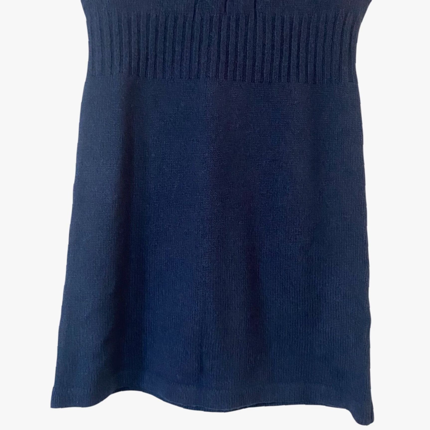 Merrell VINTAGE Merrell Sweater Dress Mini Blue Women's Size Small Wool-Knit Long Sleeve Scoop Neck Casual Outdoor Classic Size S / US 4 / IT 40 - 6 Thumbnail