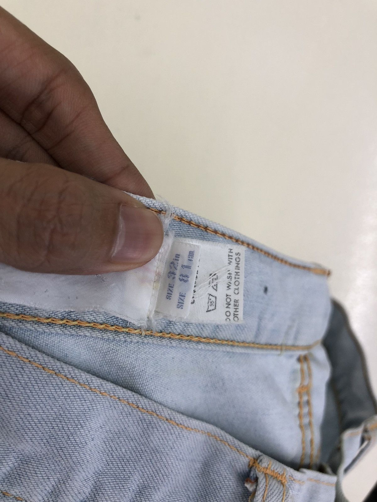 Big John Vintage Big John Flared Bootcut Light Wash Bush Pants Size US 30 / EU 46 - 21 Thumbnail