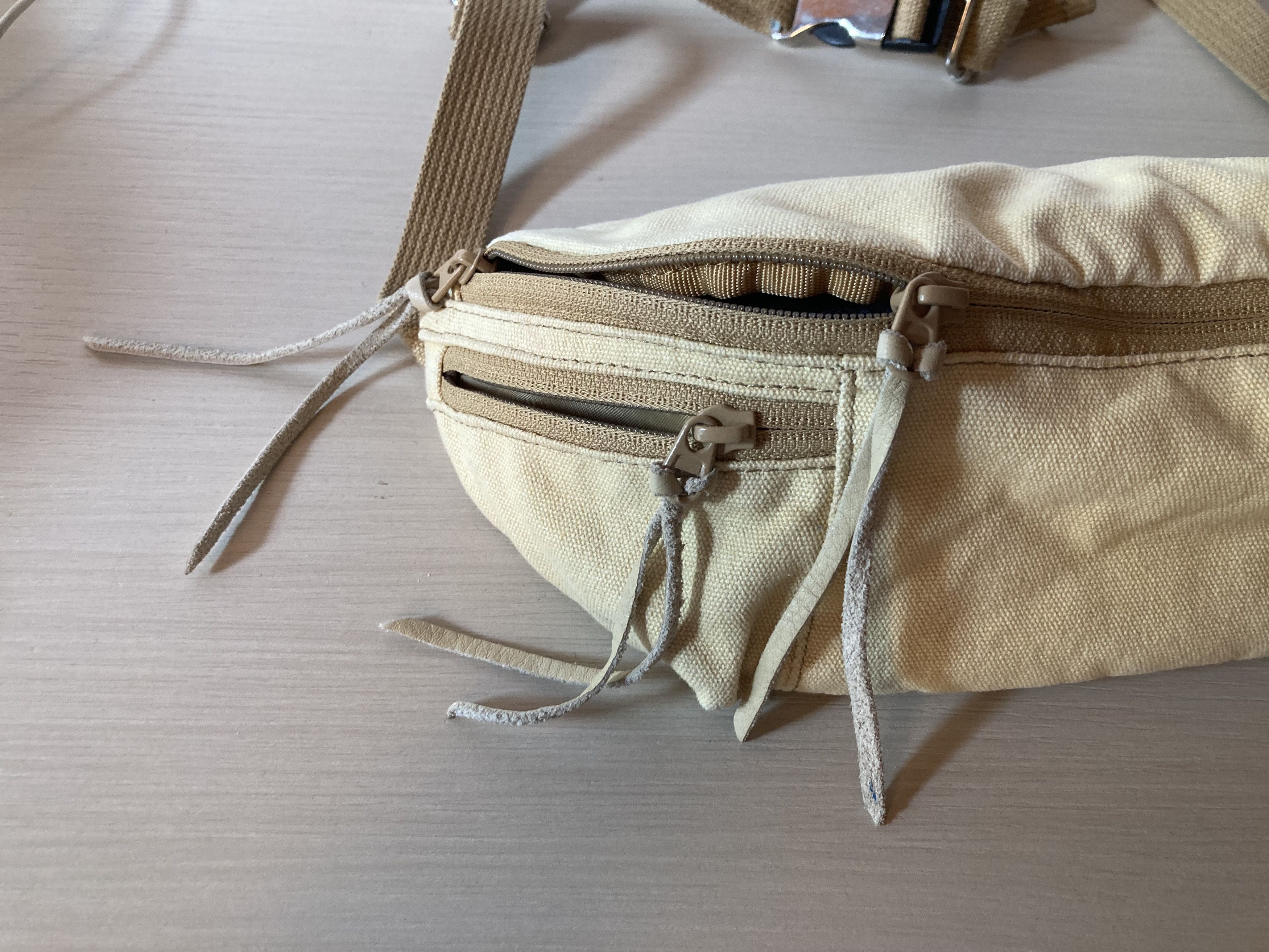 Nonnative NONNATIVE hunter waist bag in beige canvas Size ONE SIZE - 3 Thumbnail