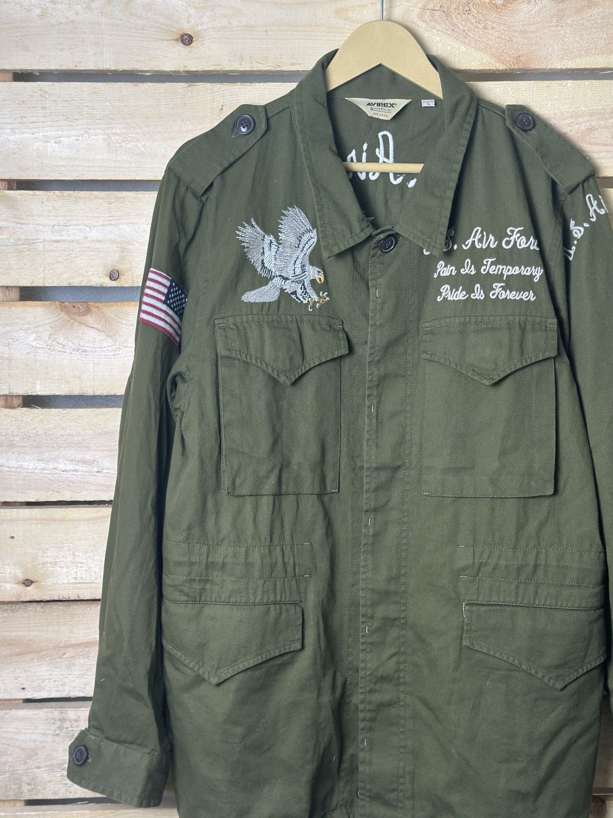 Avirex × Vintage Avirex Us Air Force Parka Jacket Size US L / EU 52-54 / 3 - 5 Thumbnail