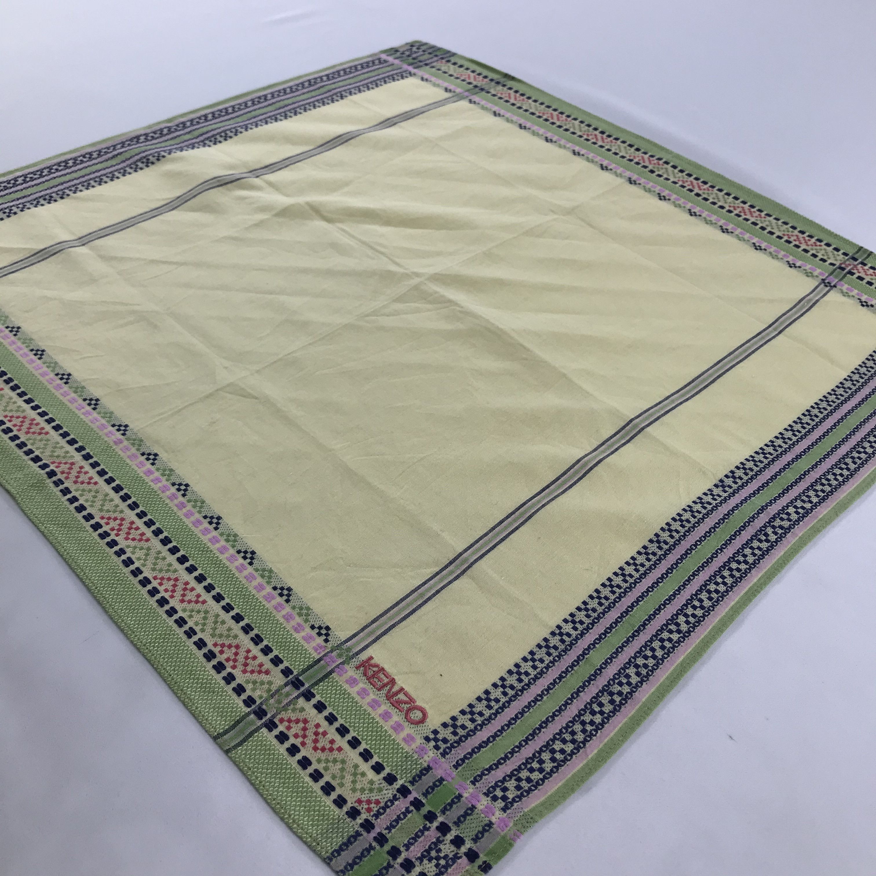Kenzo × Vintage Kenzo Bandana / Handkerchief / Neckerchief - S1621 Size ONE SIZE - 2 Thumbnail