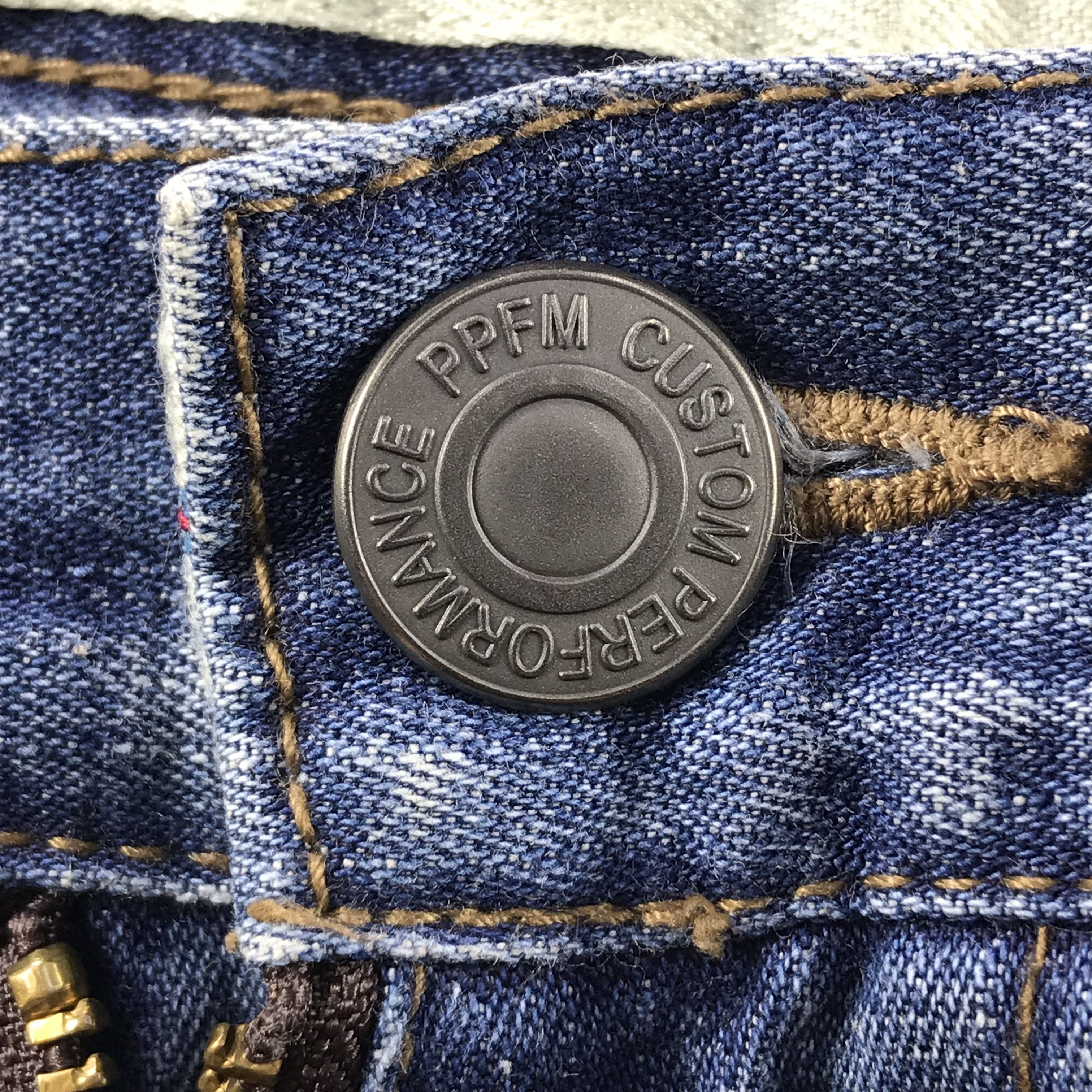 Japanese Brand × PPFM PPFM Jeans Multi Pocket Camo Cargo Denim KJ3194 Size US 32 / EU 48 - 13 Thumbnail