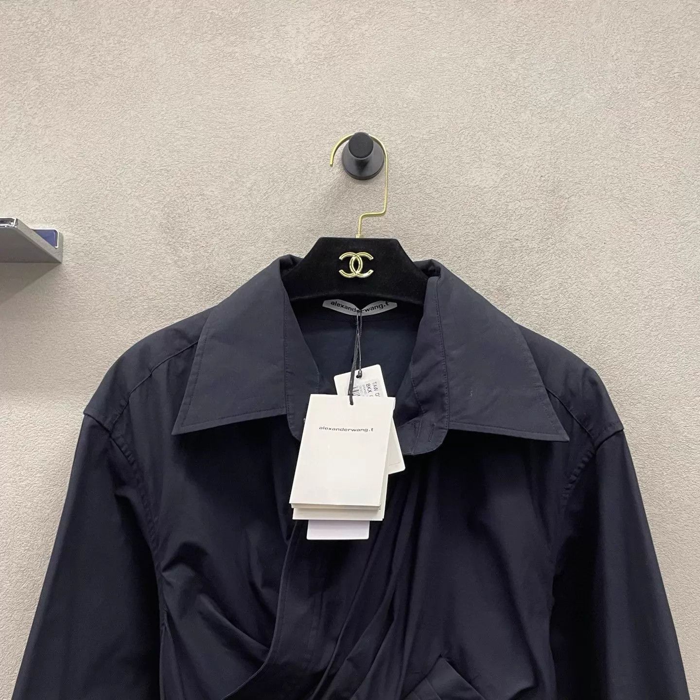Alexander Wang Alexander Wang Black Vintage Shirt Dress Chest 84cm Size XS / US 0-2 / IT 36-38 - 4 Thumbnail