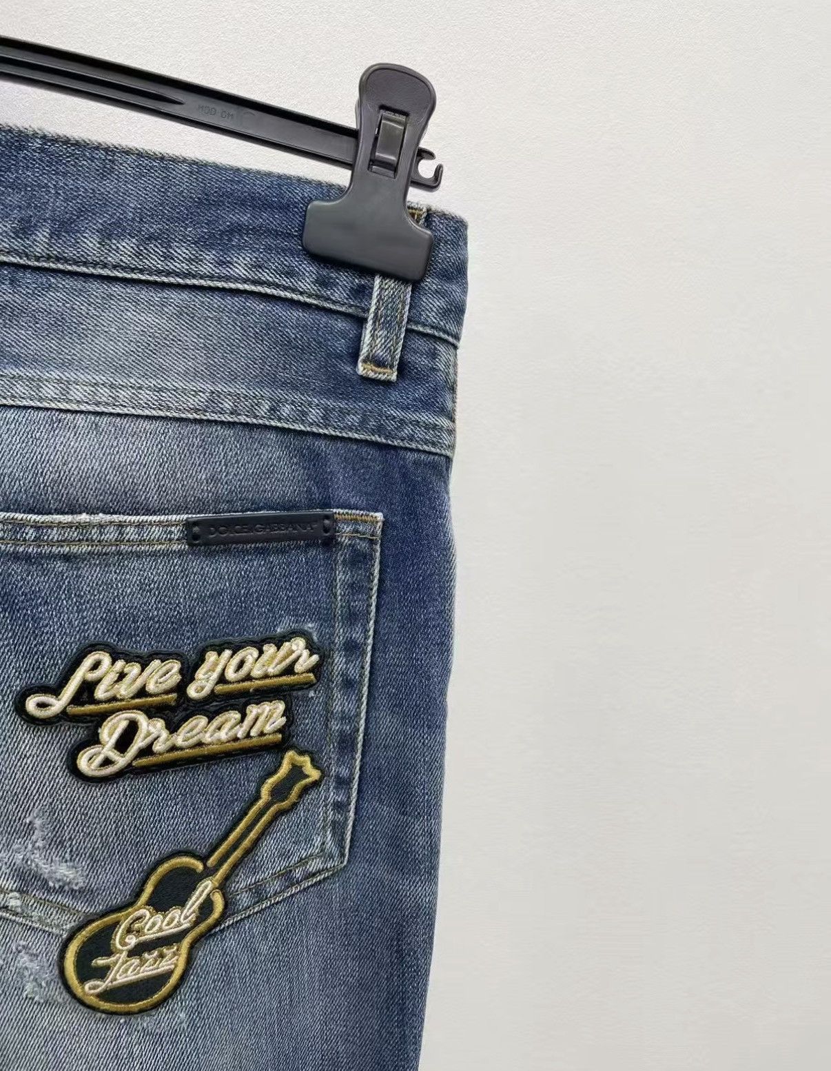 Dolce & Gabbana Dolce&Gabbana Embroidered Distressed Jeans J30 Size US 32 / EU 48 - 7 Thumbnail