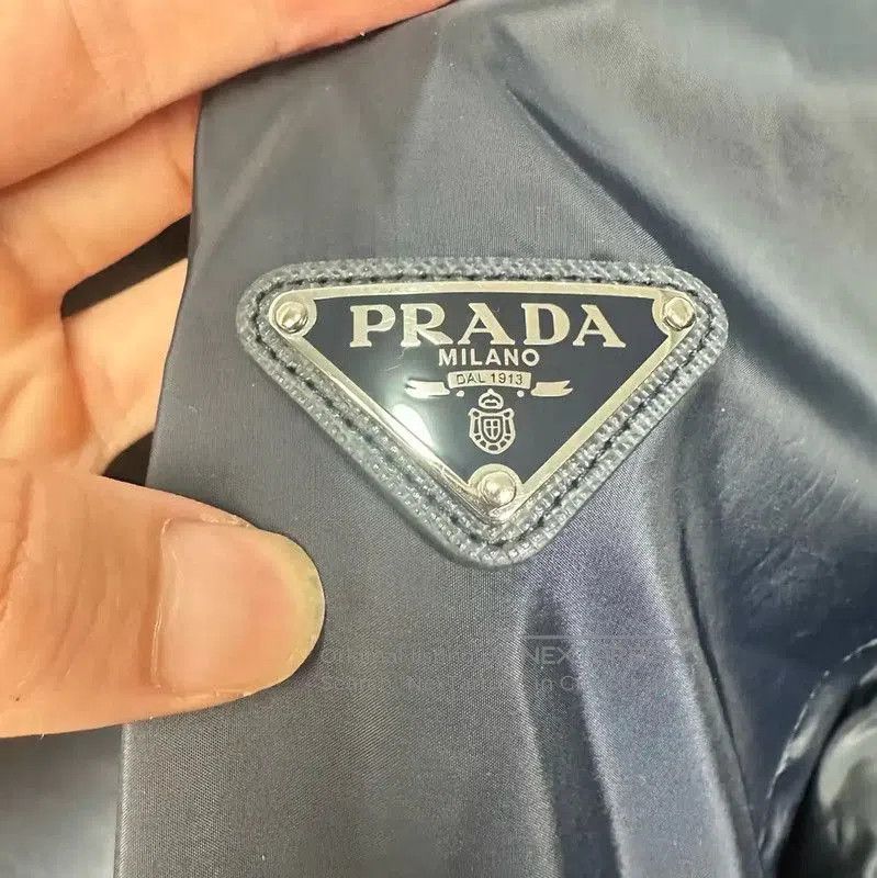 Prada Prada Long Sleeve Navy Men's Outerwear Jacket. Size US M / EU 48-50 / 2 - 3 Thumbnail