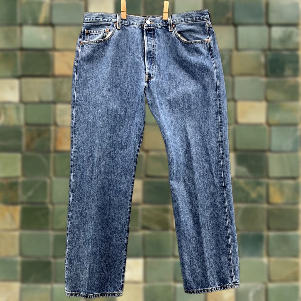 Levi's VINTAGE Levi's 501 XX Jeans Men's 36x29 Button Fly Straight 90s Y2K Streetwear USA Cowboy Western Workwear Men Size US 36 / EU 52 - 1 Thumbnail