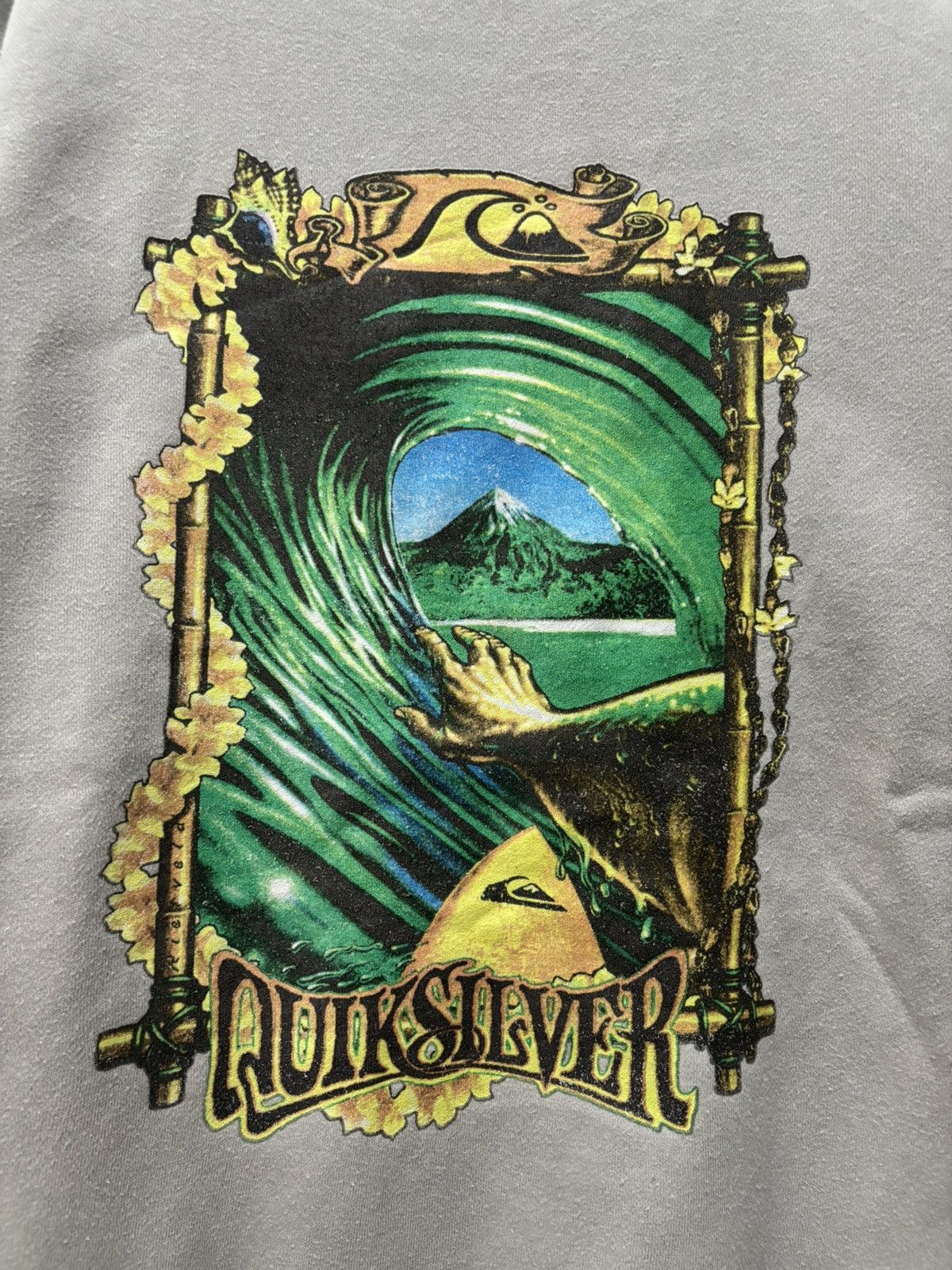 Quiksilver Vintage Quiksilver Surfing Photo tee Sweatshirt Size US L / EU 52-54 / 3 - 2 Thumbnail