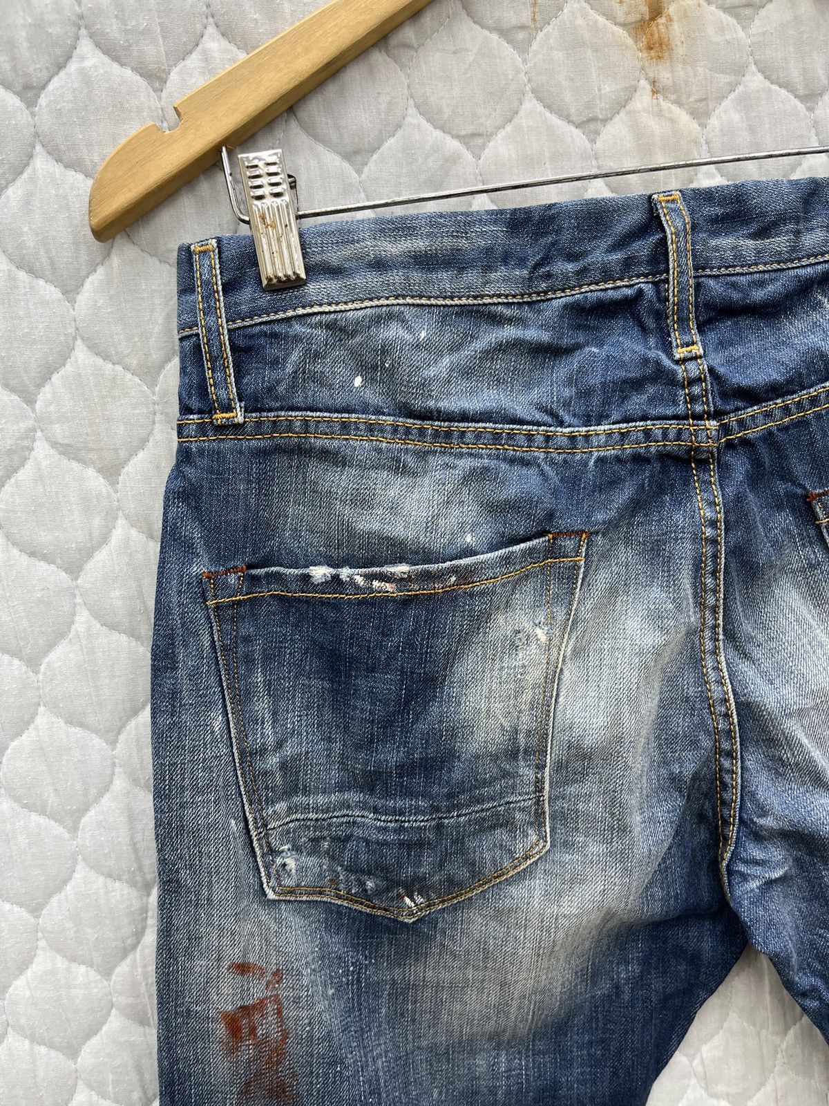 Other 🔥🔥🔥STEALS REIGN ITALIA DISTRESSED DENIM Size US 31 - 12 Thumbnail