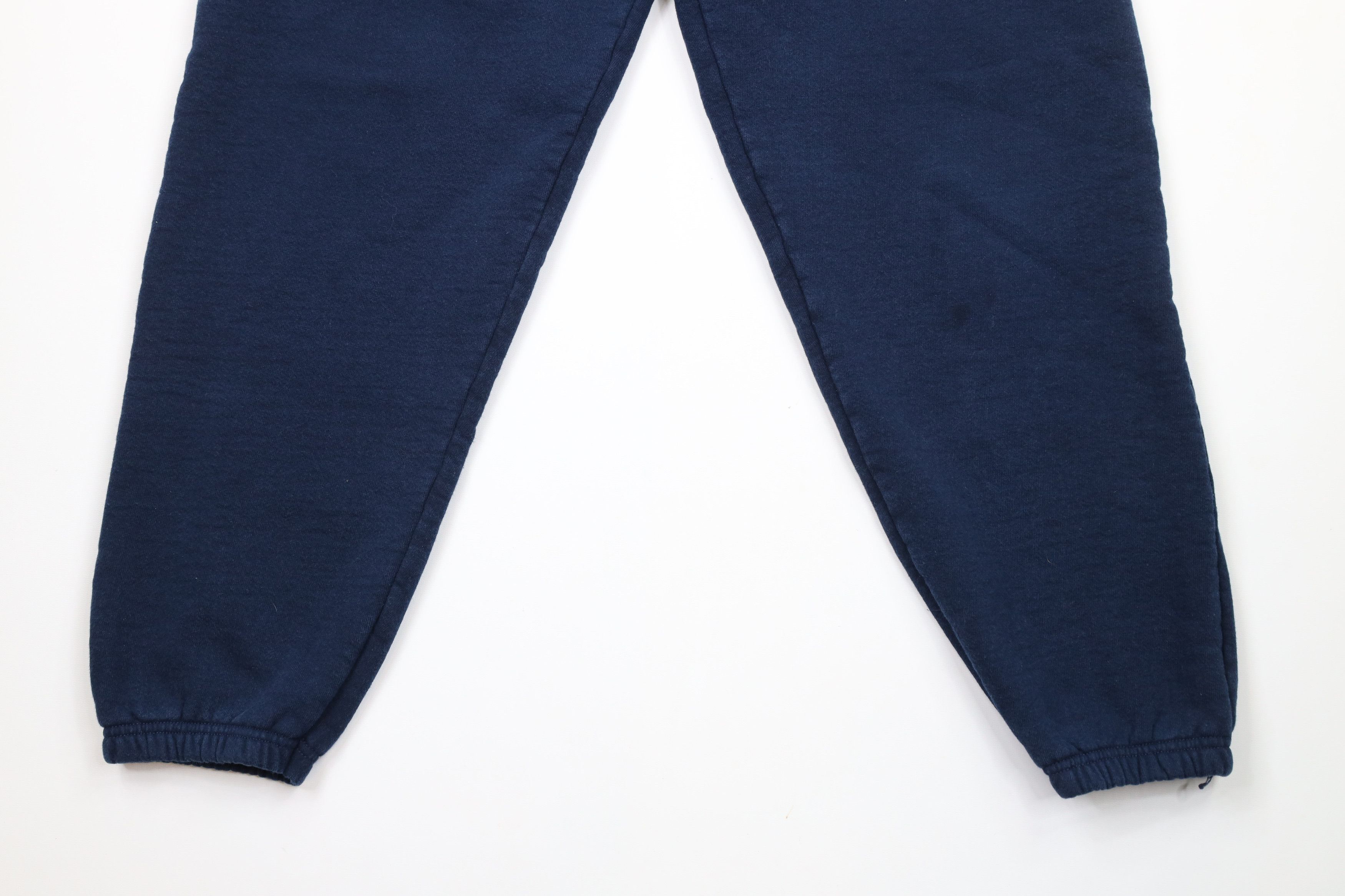 Vintage Vintage 90s Streetwear Heavyweight Sweatpants Joggers Blue Size US 36 / EU 52 - 4 Thumbnail