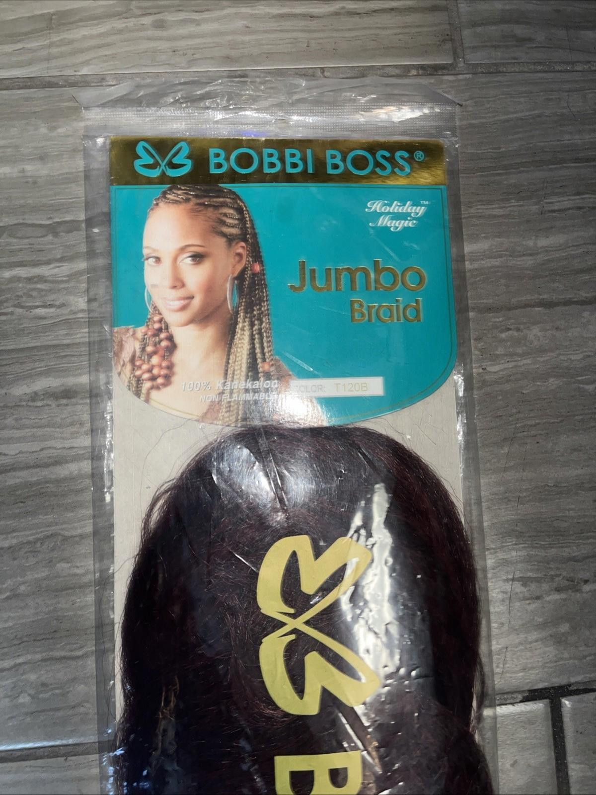 Other Bobbi Boss Jumbo Braid T120 100% Kanekalon New Size ONE SIZE - 3 Thumbnail
