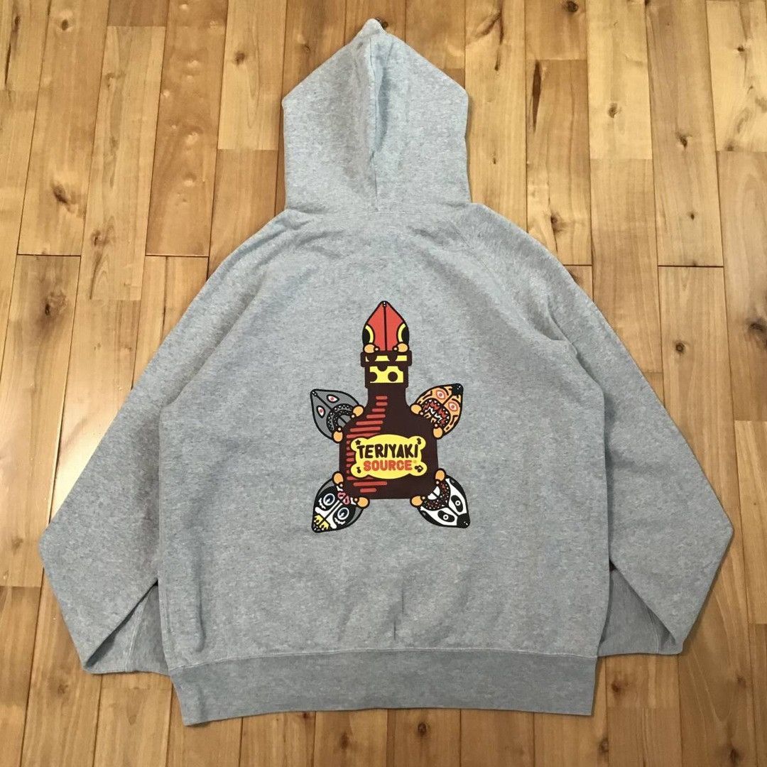 Bape BAPE Teriyaki Alien shark full zip hoodie a bathing ape NIGO Size US L / EU 52-54 / 3 - 3 Thumbnail