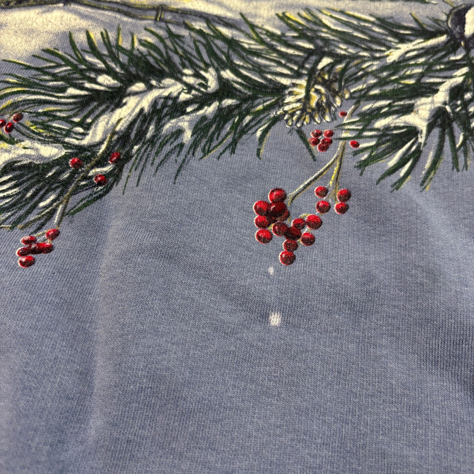 Vintage VTG Art Unlimited Wraparound Winter Christmas Sweatshirt L Size US L / EU 52-54 / 3 - 12 Thumbnail