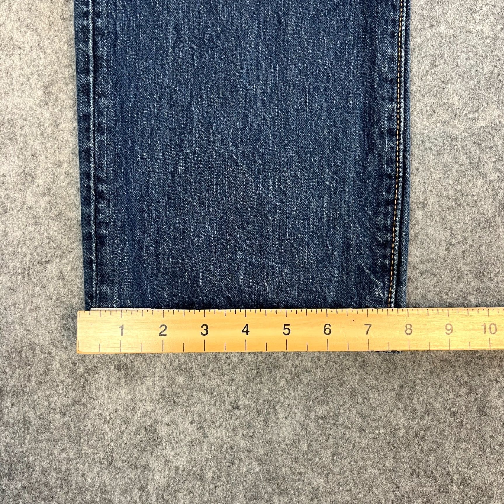 Levi's Levi's 501 Jeans Regular Straight 36 32 Denim Button Fly Blue Cotton Vintage No Men Mens Jeans Size US 36 / EU 52 - 3 Thumbnail