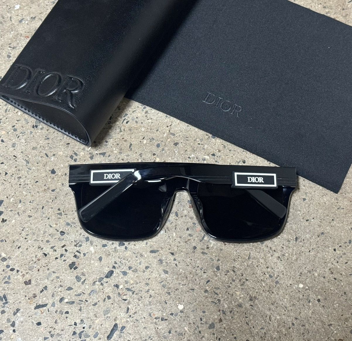 Dior Dior Logo Eyewear Sunglasses Size ONE SIZE - 2 Thumbnail