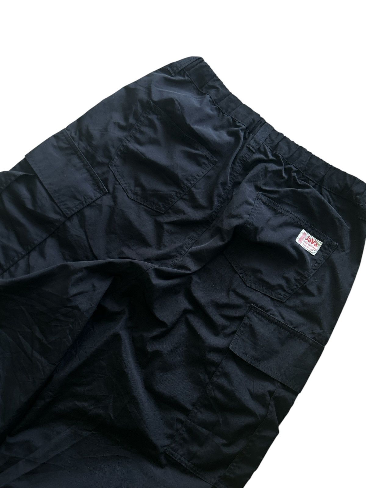Yohji Yamamoto JAVA Inspired by Yohji Yamamoto Parachute Cargo Black Pants Size US 32 / EU 48 - 6 Thumbnail