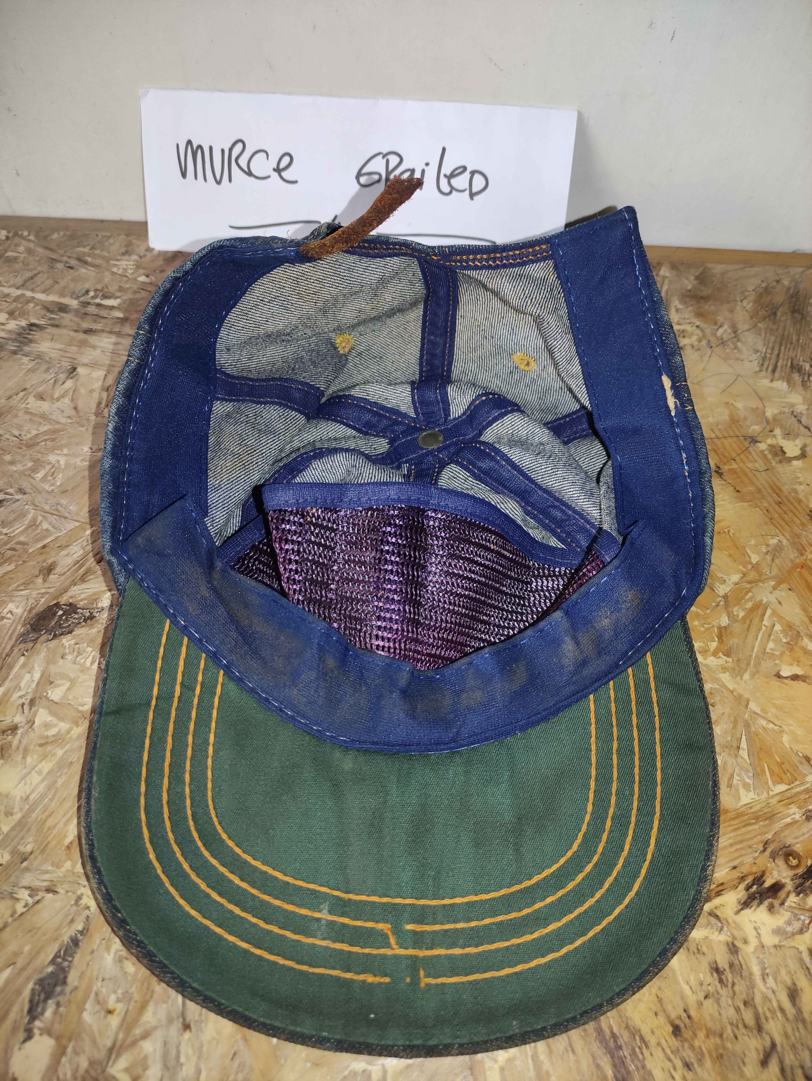 Levi's Vintage Levis Hat Denim 70s Leather Patch Cap Size ONE SIZE - 9 Thumbnail