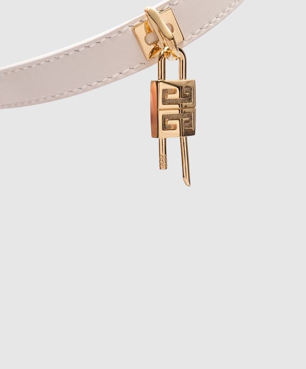 Givenchy o1srvl11e0725 Size: OS / Lock Bracelet in Beige Size ONE SIZE - 3 Thumbnail