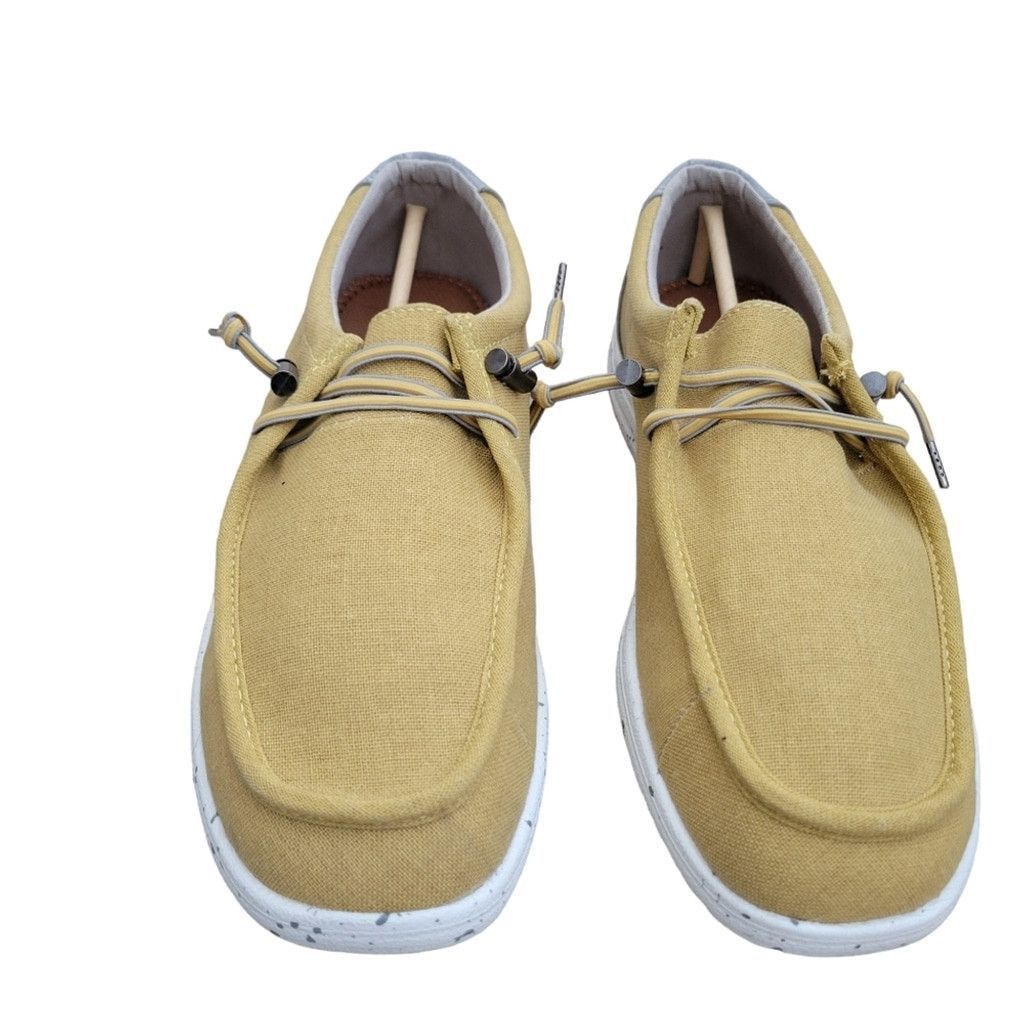 Other Sun Stone Brian Yellow/Grey Canvas. Size 9M Men's.New In Box Size US 9 / EU 42 - 4 Thumbnail