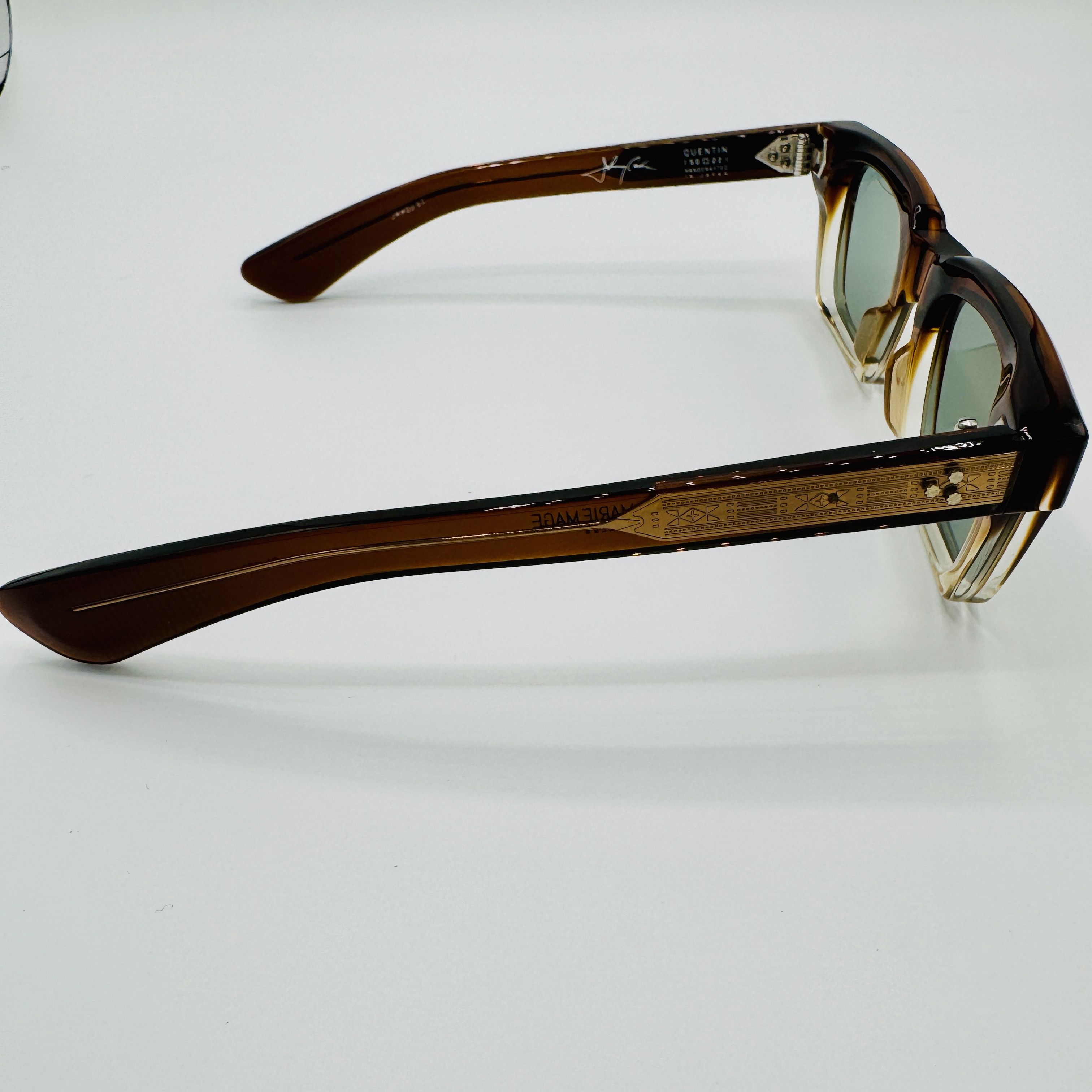 Jacques Marie Mage JOHNNY CASH QUENTIN | HICKORY FADE | BY JACQUES MARIE MAGE Size ONE SIZE - 16 Thumbnail