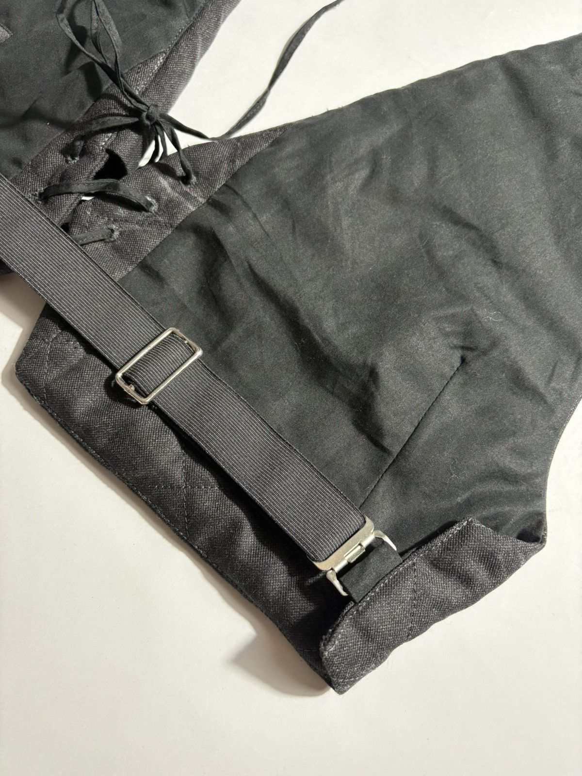 Kris Van Assche KRIS VAN ASSCHE SINGLE BREASTED LACE UP VEST Size 46S - 5 Thumbnail