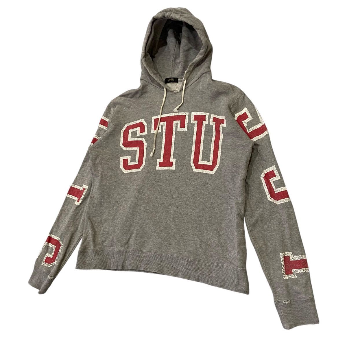 Stussy Vintage Stüssy Women Collegiate Arch Logo Hoodie Size M / US 6-8 / IT 42-44 - 2 Thumbnail