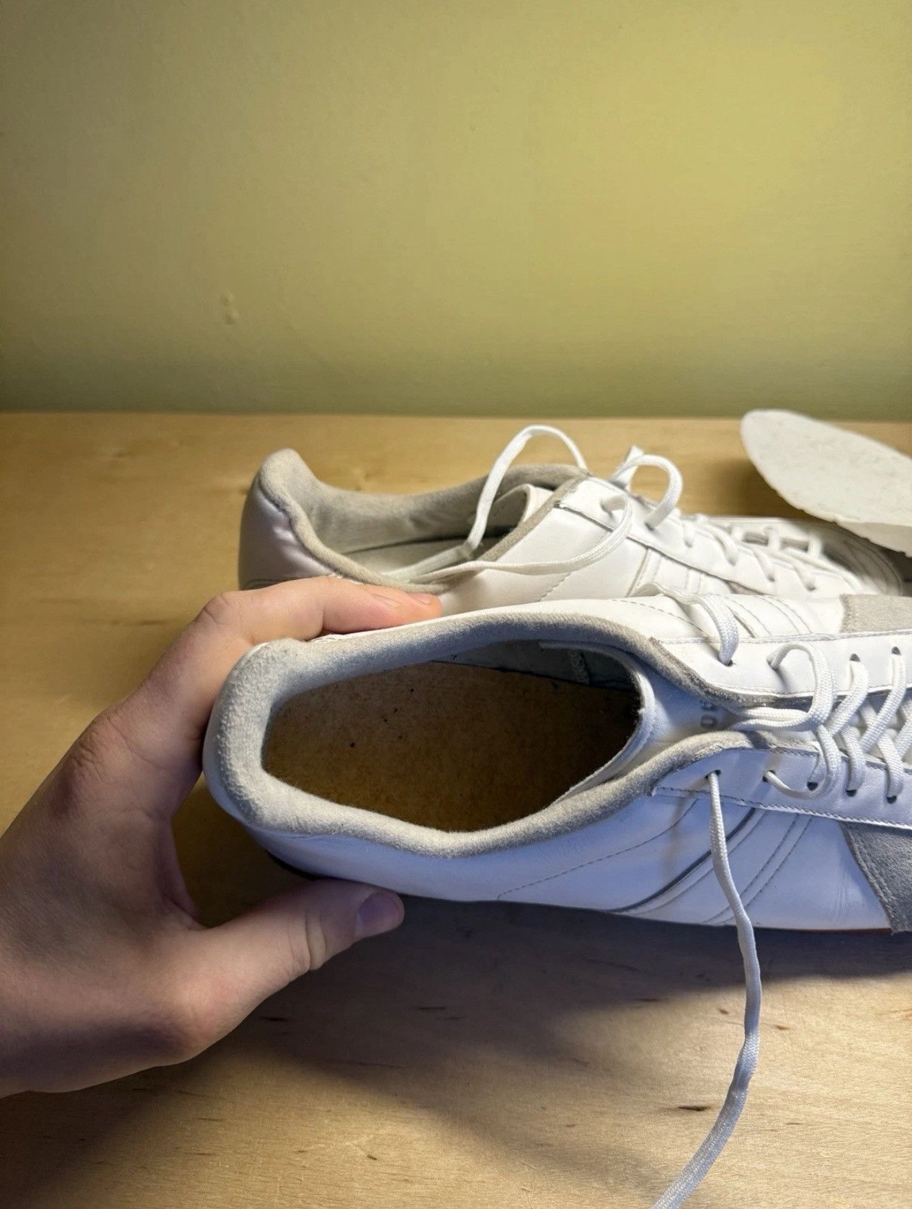 Vintage Bundeswehr GAT BW Sport Army Trainer Leather Shoes EU48 US15 Size US 15 / EU 48 - 10 Thumbnail