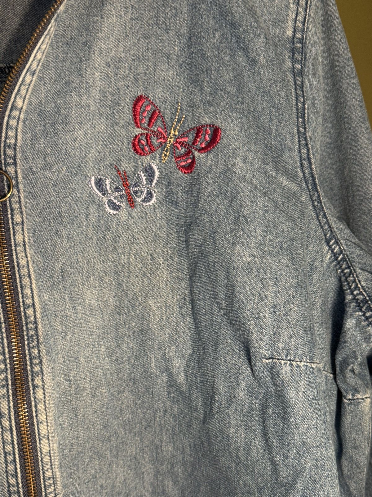 Other Embroidered jean jacket Size US XXL / EU 58 / 5 - 5 Thumbnail