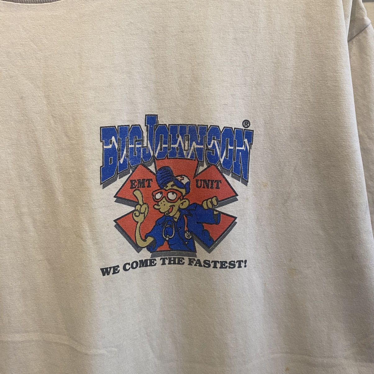 Vintage Vintage Big Johnson EMT Services T-Shirt Size US XL / EU 56 / 4 - 11 Thumbnail