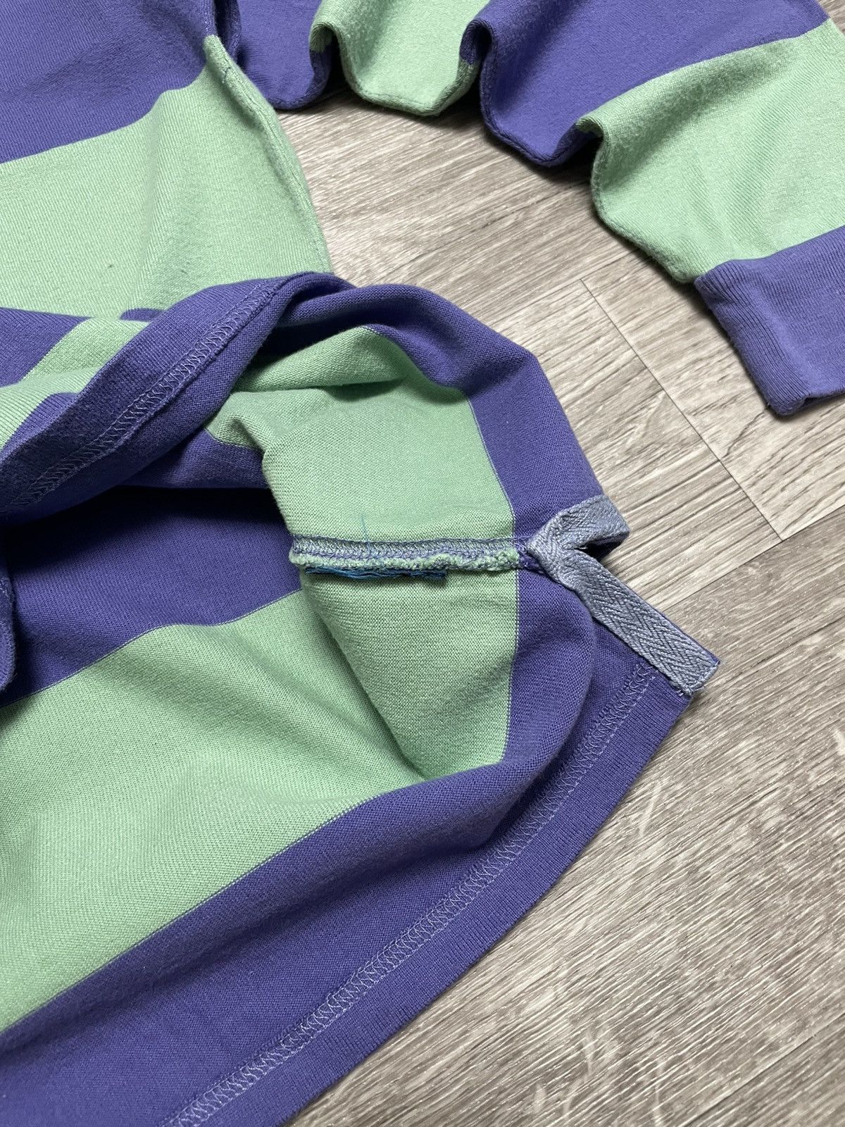 Rugby Ralph Lauren Vintage Polo Ralph Lauren Striped Rugby Polo Long Sleeve Y2K Size US S / EU 44-46 / 1 - 13 Thumbnail