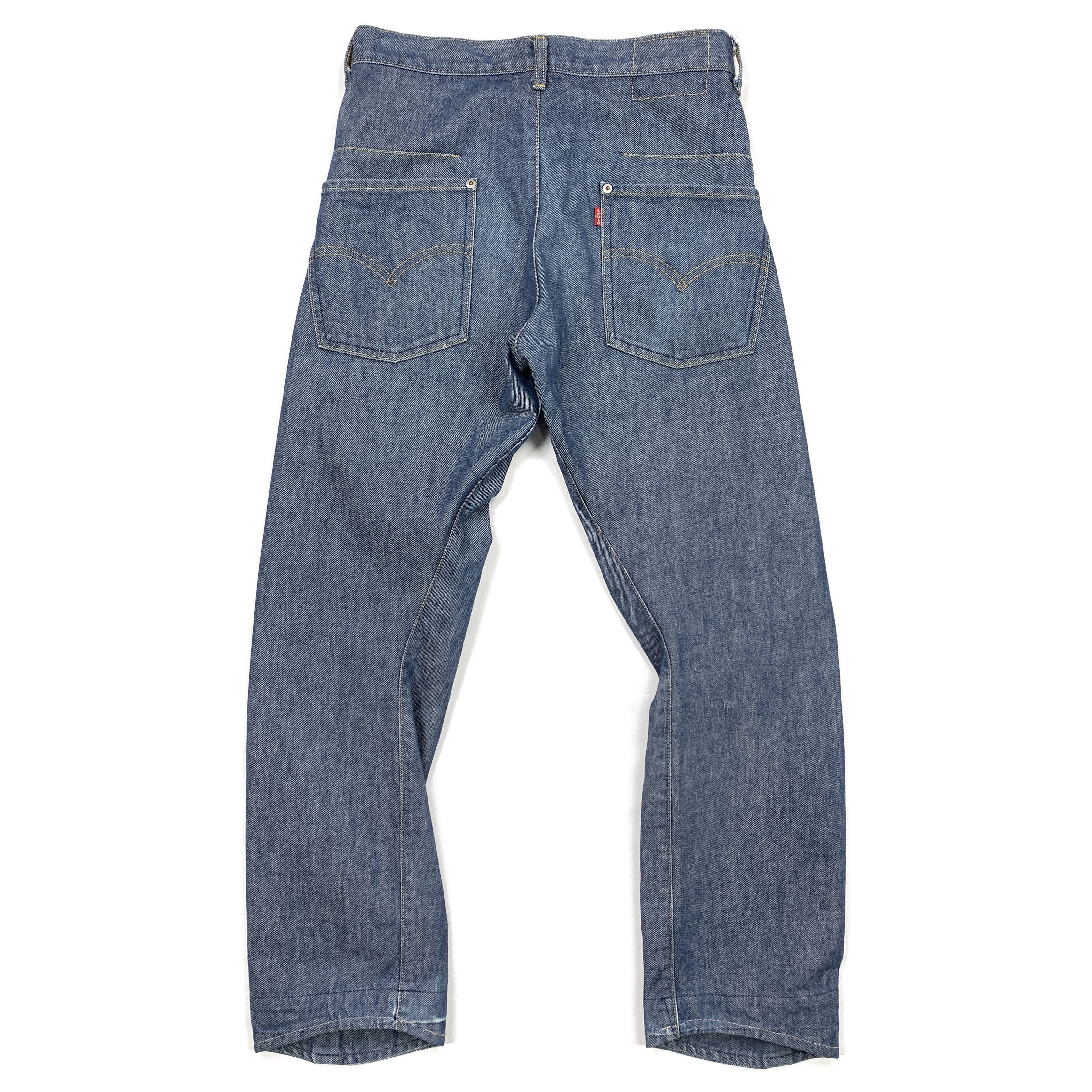 Levi's Engineered 00's Regular Denim Jeans Size US 31 - 2 Thumbnail
