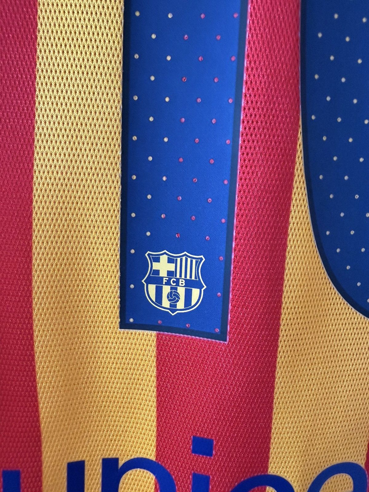 Barcelona nike 2015/2016 wyjazdowa Messi meczowa — zdjęcie 4