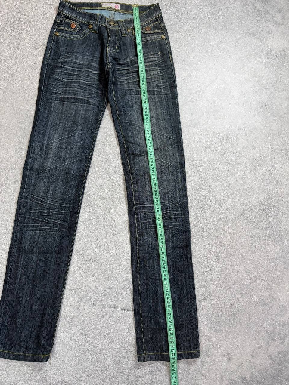 Japanese Brand vintage hysteric glamour style avant-garde flared y2k jeans Size 27" / US 4 / IT 40 - 12 Thumbnail