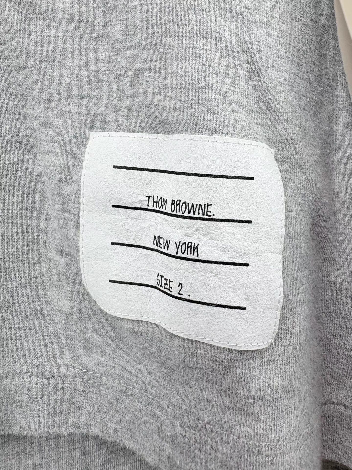Thom Browne THOM BROWNE 4-Bar Long Sleeve Sweatshirt Size US M / EU 48-50 / 2 - 3 Thumbnail