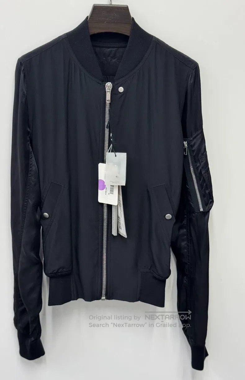 Rick Owens Rick Owens Dark style silk jacket Size US XL / EU 56 / 4 - 1 Thumbnail