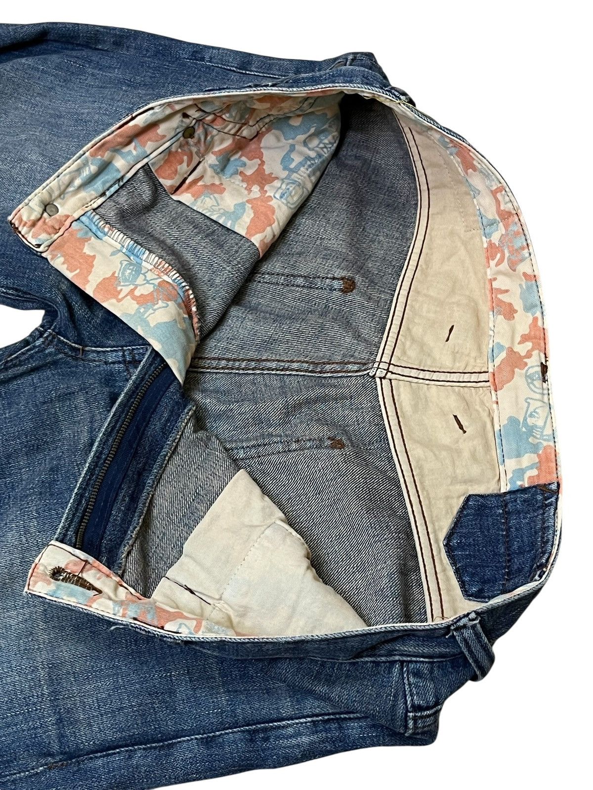 Japanese Brand Japanese streetwear NINE RULAZ LINE NRL distressed jeans Size US 36 / EU 52 - 16 Thumbnail
