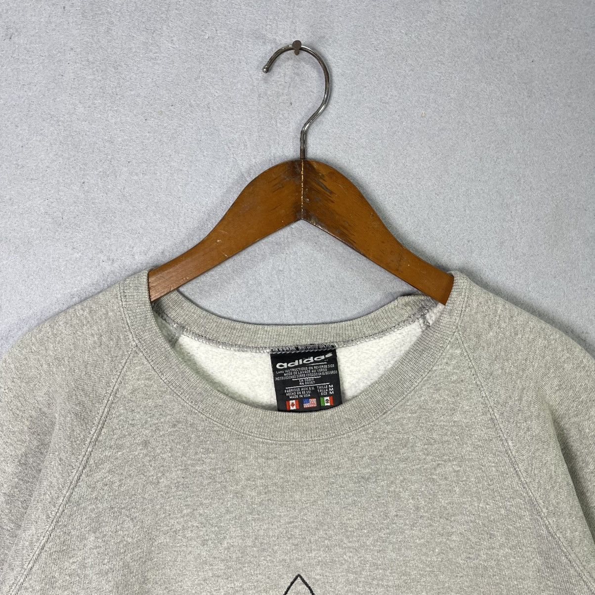 Adidas Vintage Adidas Trefoil Crewneck Sweatshirt Size US XL / EU 56 / 4 - 2 Thumbnail