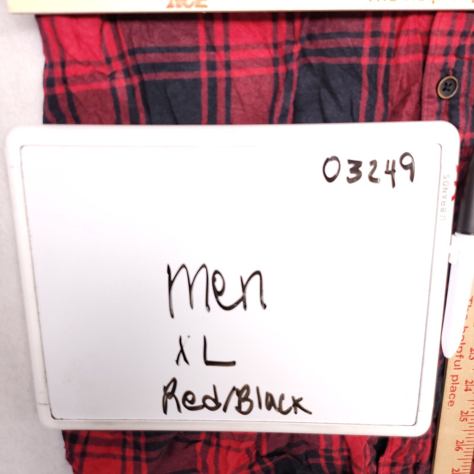 Urban Pipeline Urban Pipeline Tartan Flannel Shirt Mens Size XL Red Black Size US XL / EU 56 / 4 - 7 Thumbnail