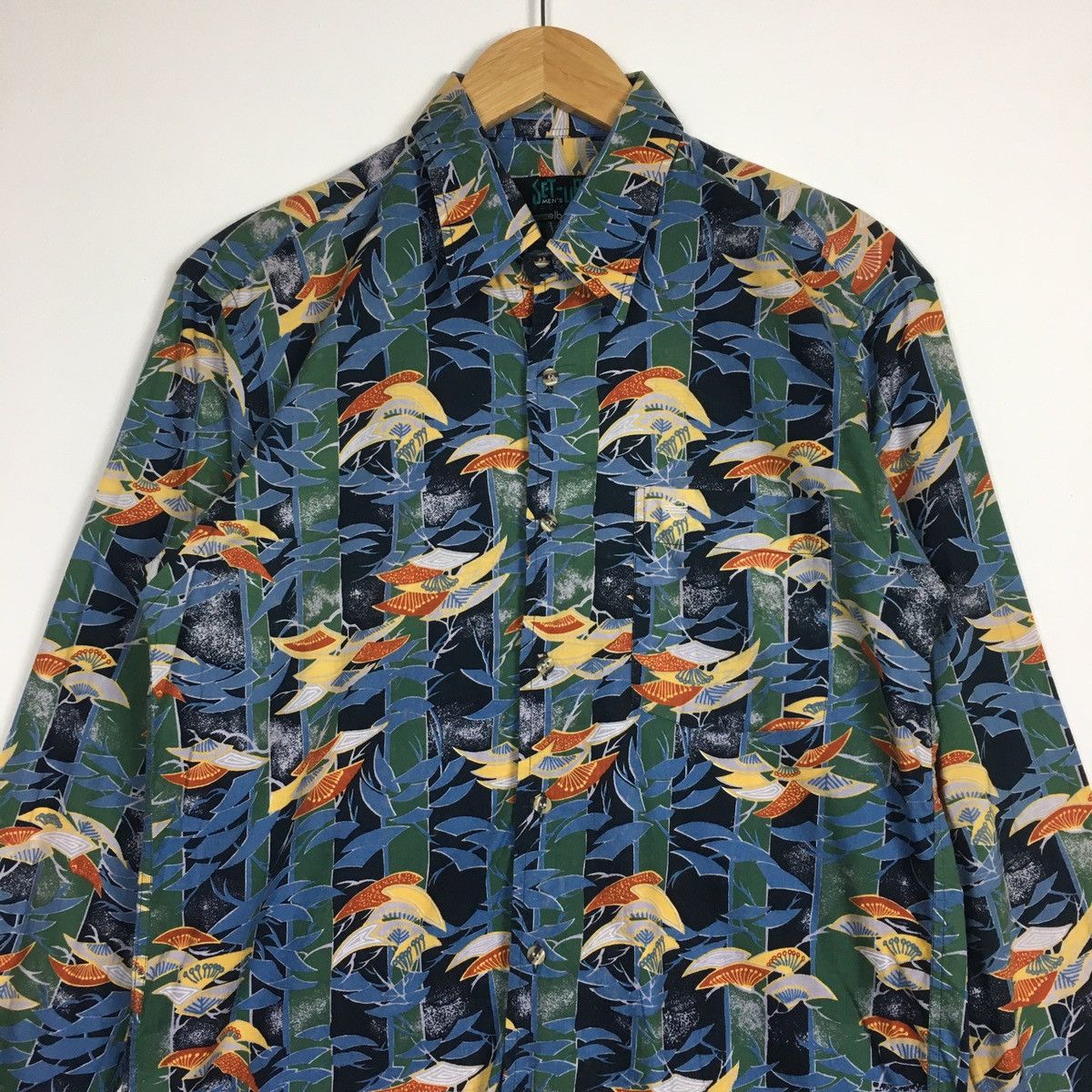 Japanese Brand Vintage Dope Design Button Ups Shirt Size US S / EU 44-46 / 1 - 4 Thumbnail