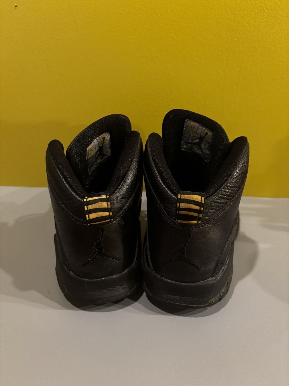 Jordan Brand Black leather air jordan 7y shoes1149 Size US 7 / EU 40 - 3 Thumbnail
