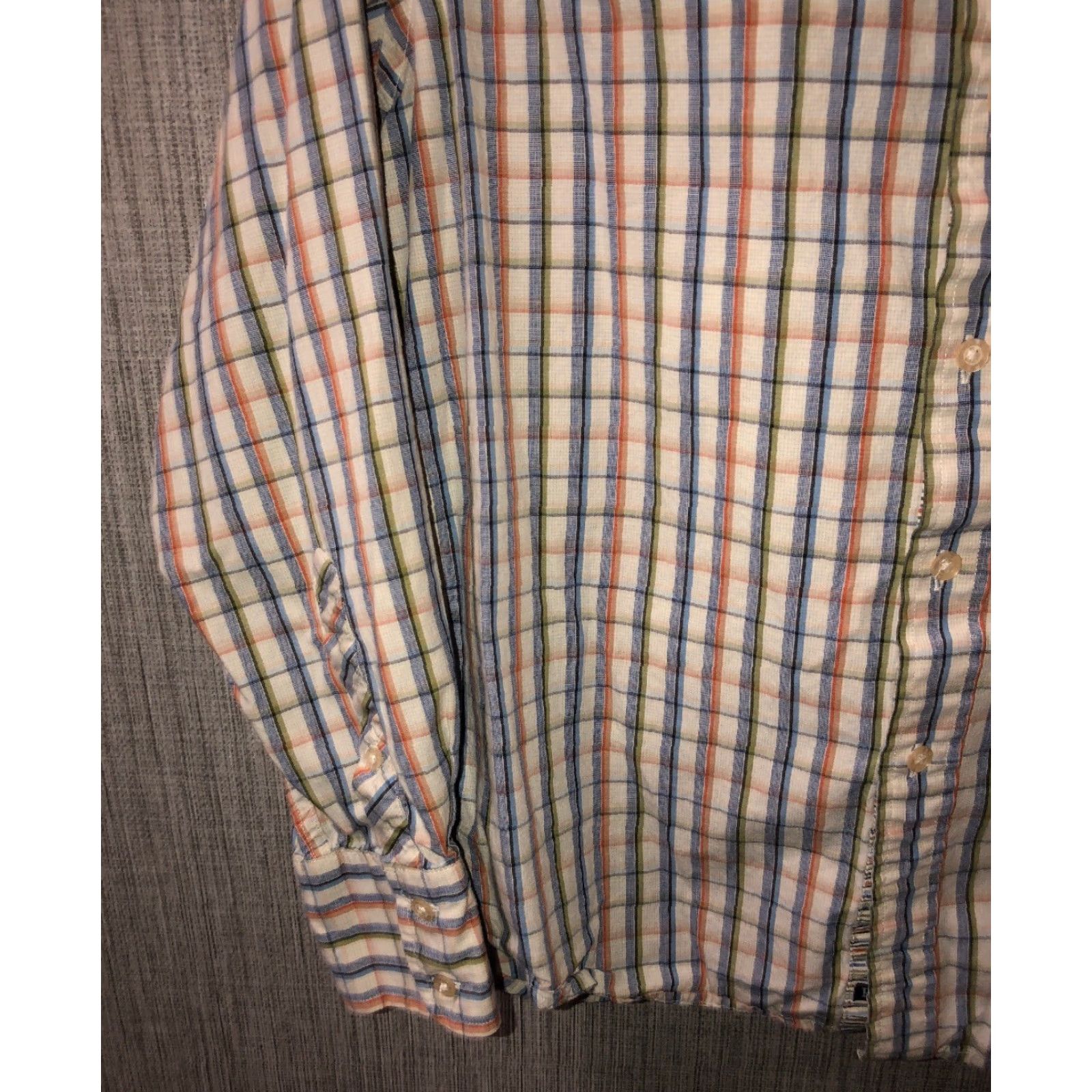 Robert Graham Robert Graham R&G Mens Plaid Button Front Long Sleeve Shirt Size M Size US M / EU 48-50 / 2 - 3 Thumbnail