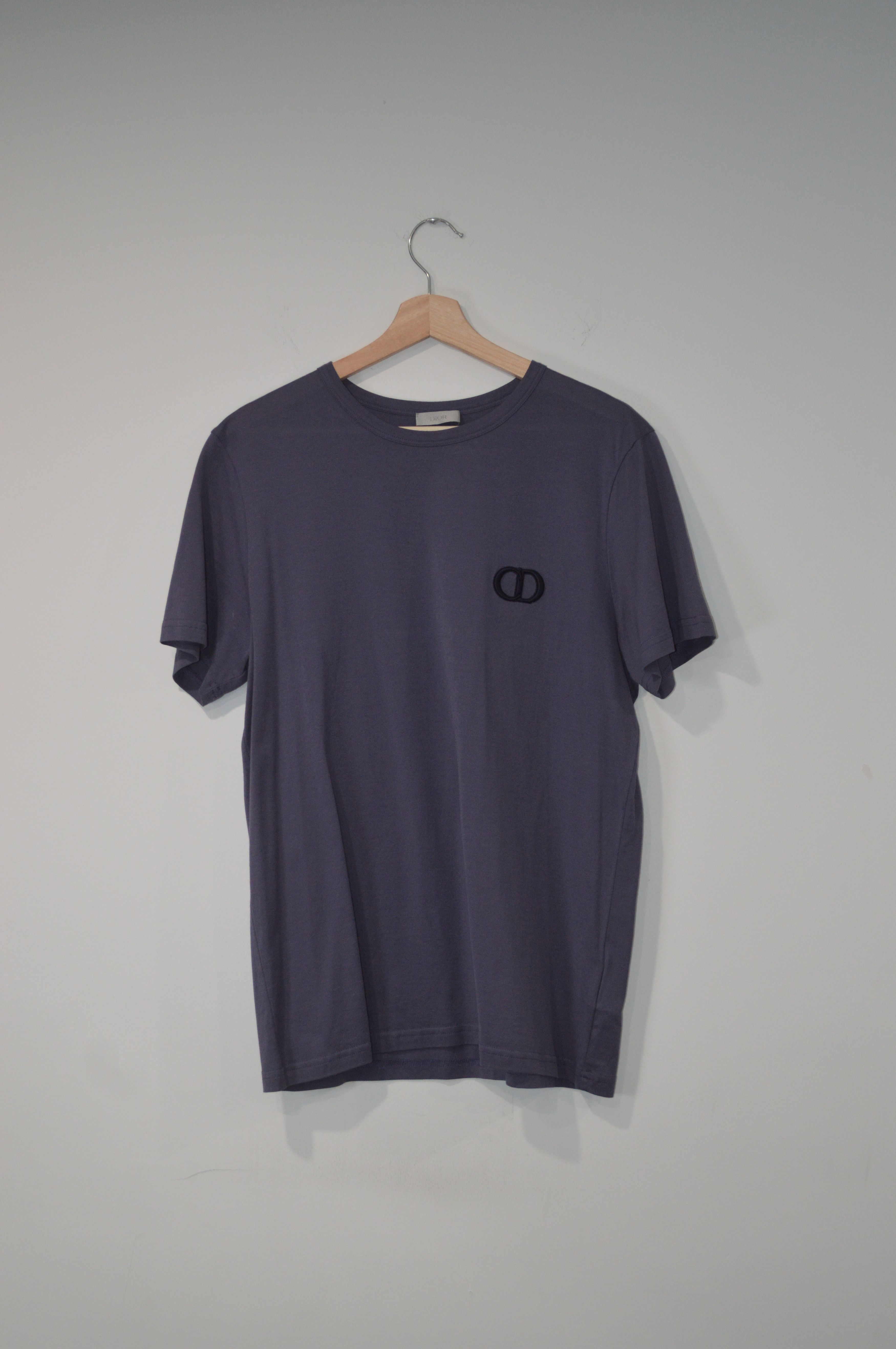 Dior Dior CD Icon Embroidered T-Shirt 'Purple Size US L / EU 52-54 / 3 - 1 Thumbnail