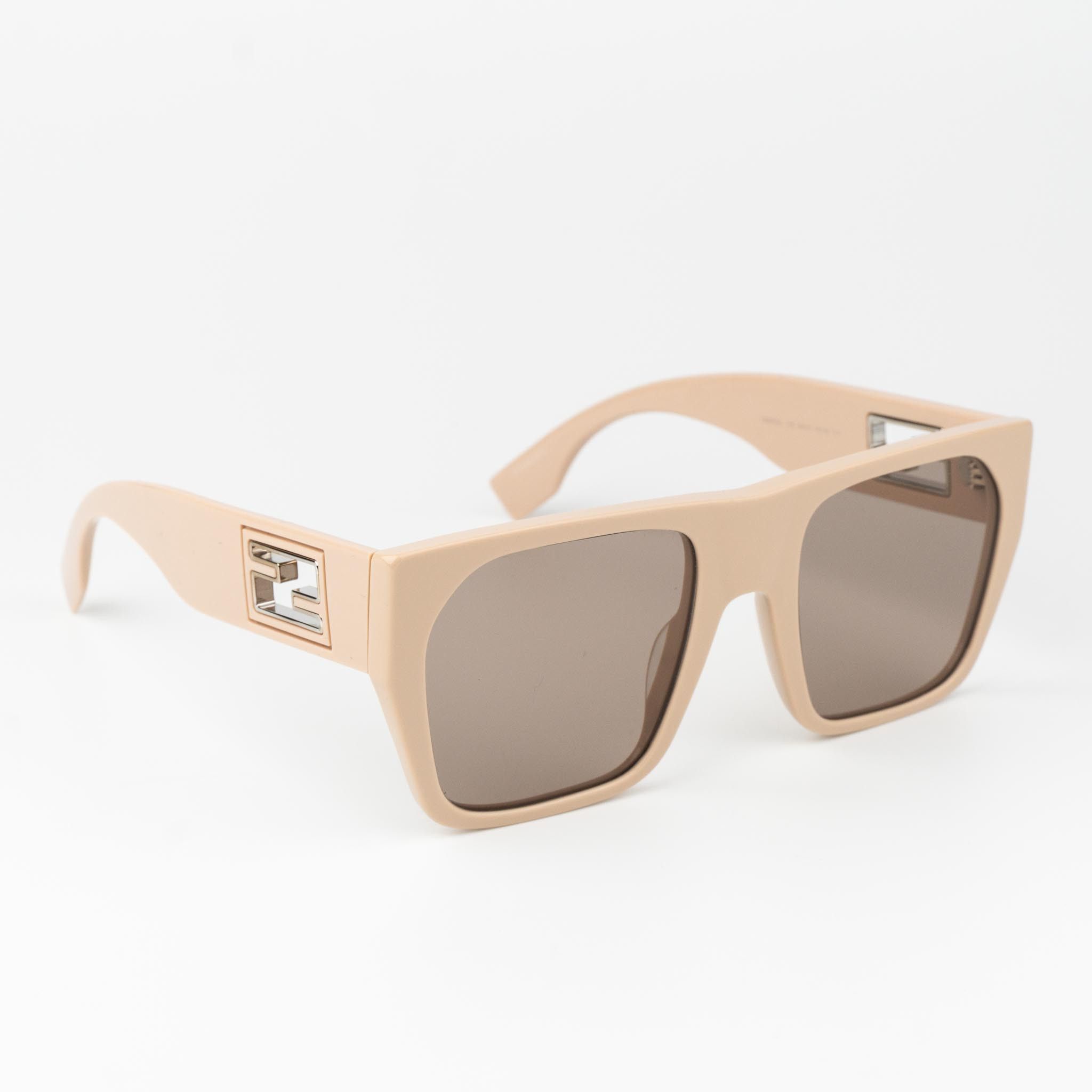 Fendi Fendi BAGUETTE Women Sunglasses Square FE40124I 57E Size ONE SIZE - 4 Thumbnail