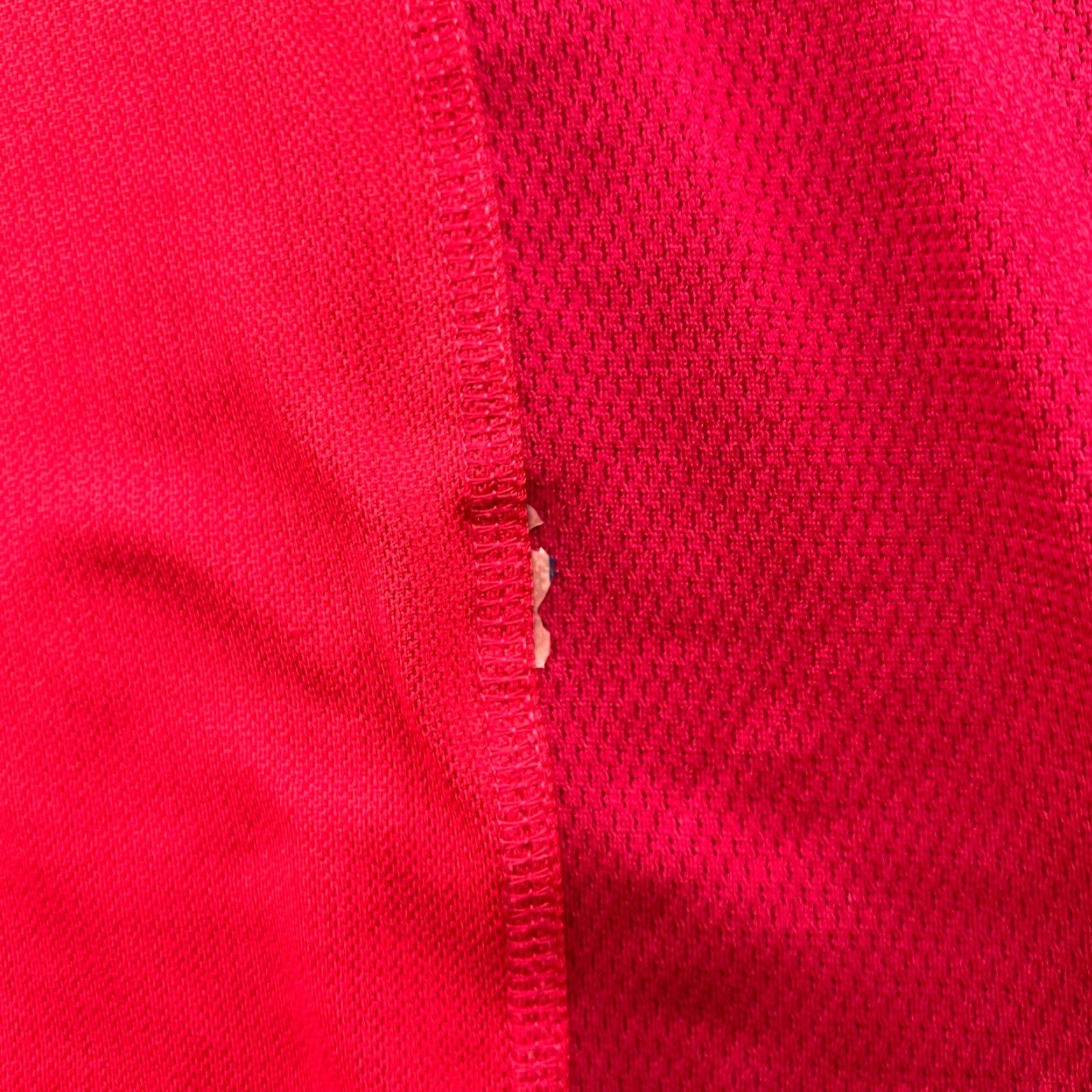 Hummel Hummel Denmark 2003 2004 Home Football Jersey Mens 2XL Red Shirt 100% Polyester Short Sleeve Athletic Quick Dry Moisture Wicking Size US XXL / EU 58 / 5 - 4 Thumbnail