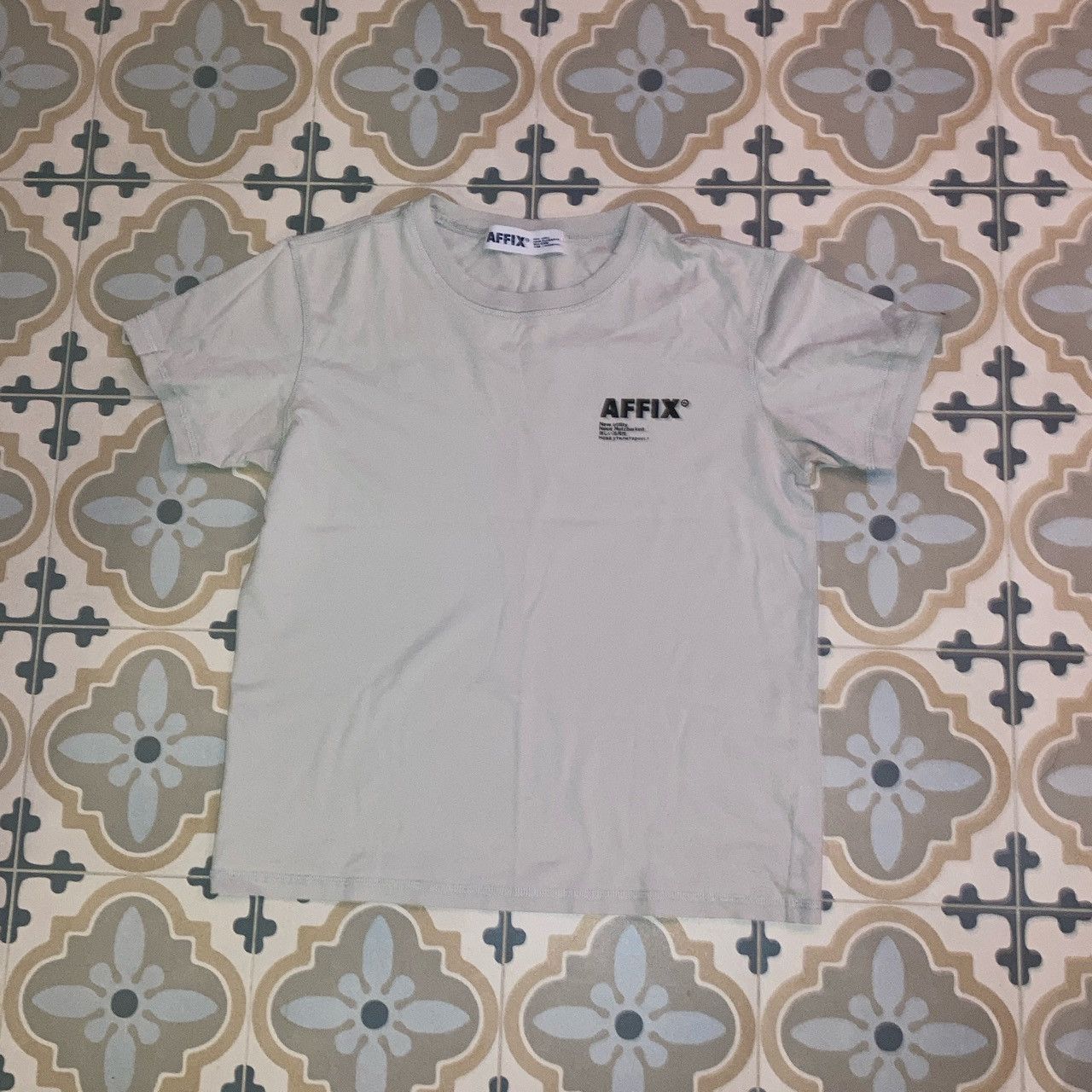 Kiko Kostadinov KIKO AFFIX WRKS TEE GREY Size US S / EU 44-46 / 1 - 1 Thumbnail