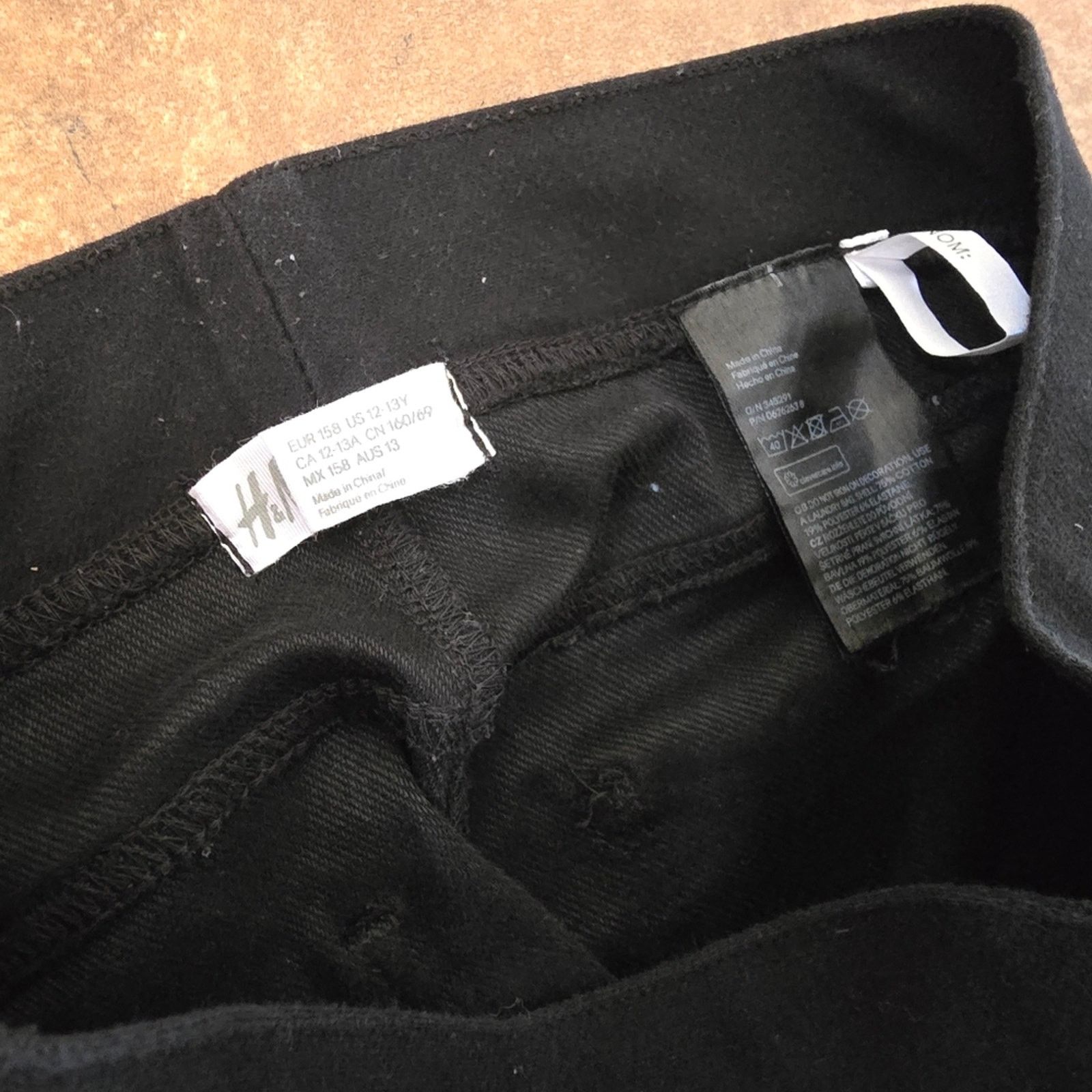 H&M Black | H&M | High Waist Sequined Legging Size 24" / US 00 / IT 34 - 3 Thumbnail