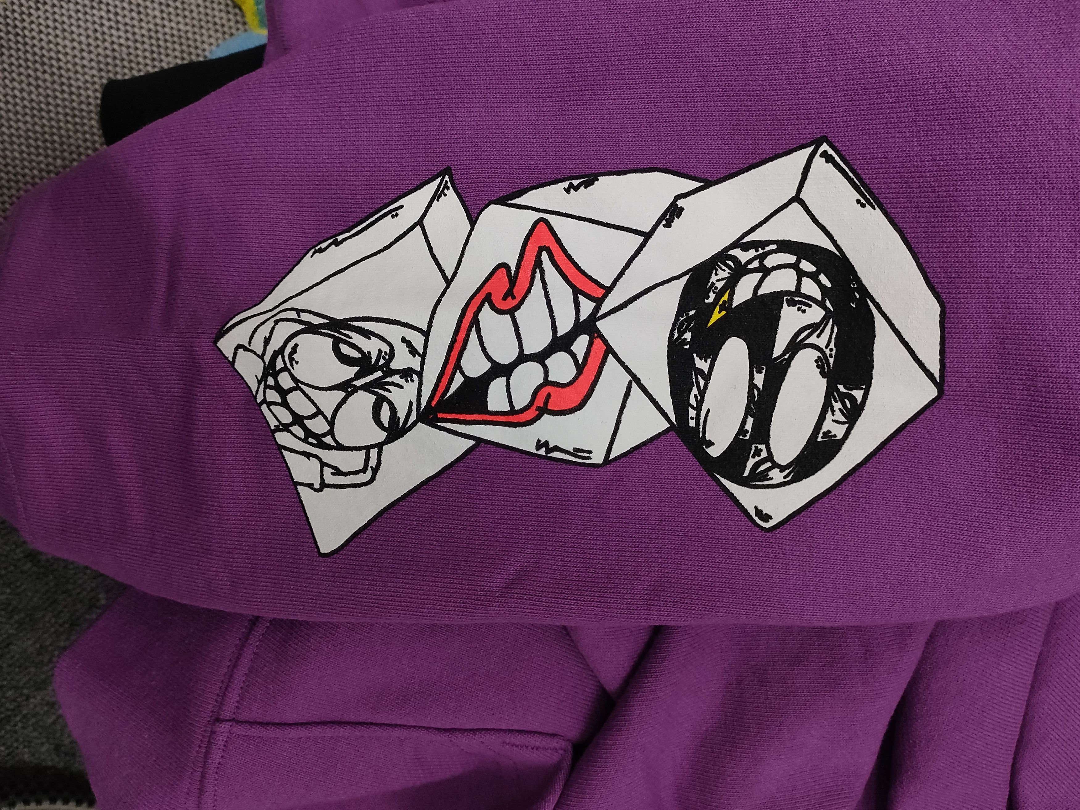 Chrome Hearts Chrome Hearts Matty Boy PURRELLE Graffiti Hoodie Size US L / EU 52-54 / 3 - 7 Thumbnail