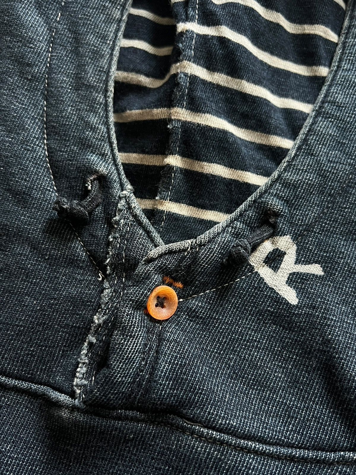 Kapital Vintage 45rpm Indigo Pullover Hoodie Kapital Size US M / EU 48-50 / 2 - 11 Thumbnail